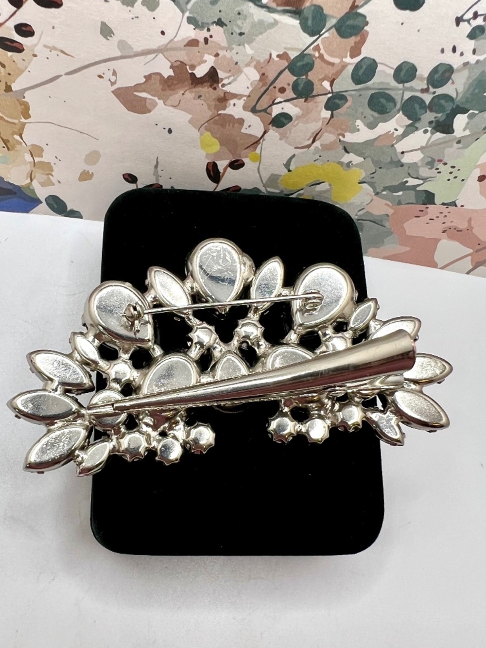 Robert Rose Hair Clip or Brooch - Picture 5 of 5
